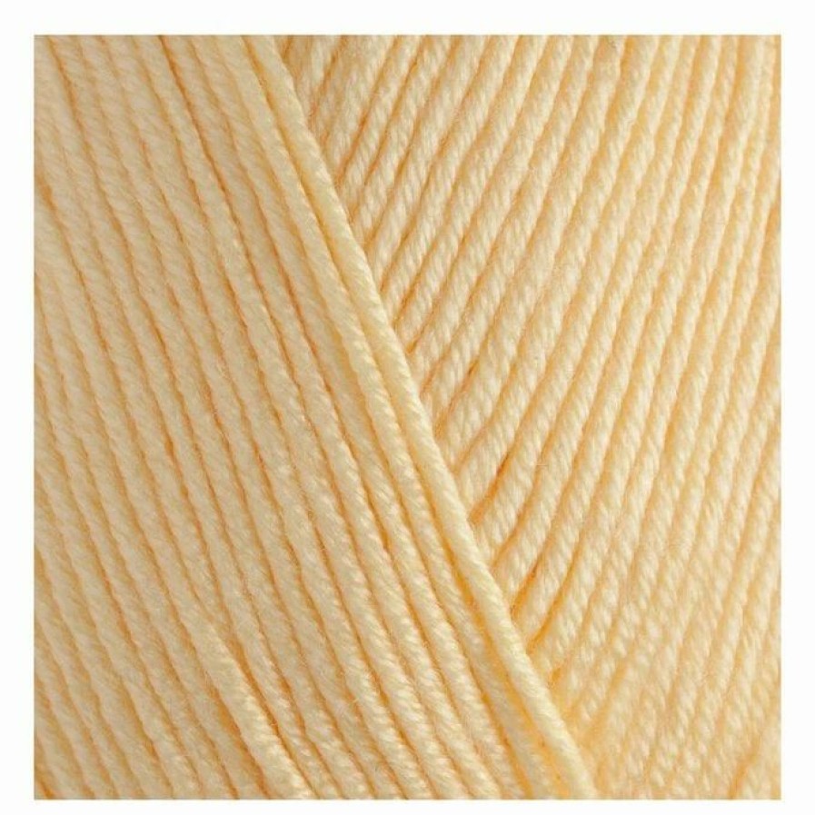 Acrylic Yarn * | Cheapest The Wi Women'S Institute Yellow Soft And Silky 4 Ply Yarn 100G