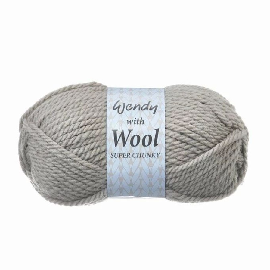 Acrylic Yarn * | Flash Sale Wendy With Wool Stone Super Chunky 100G