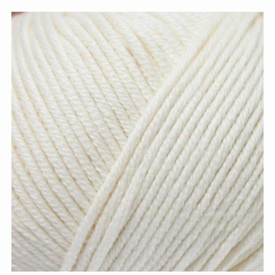 Cotton Yarn * | New Dmc 03 Natural Natura Medium Crochet Yarn 50G