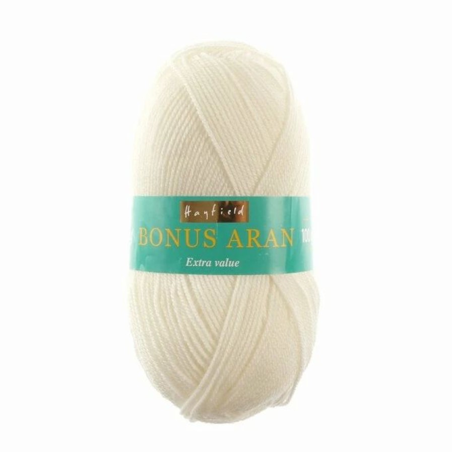 Acrylic Yarn * | Wholesale Sirdar Hayfield Cream Bonus Aran 100G