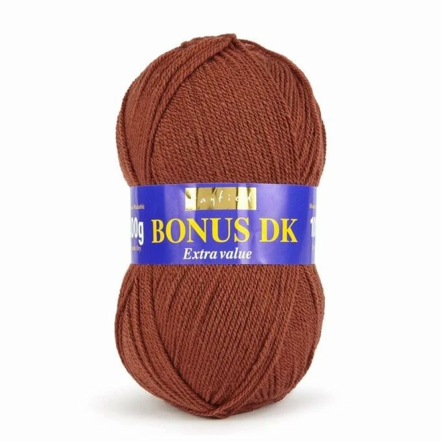 Acrylic Yarn * | Outlet Hayfield Mahogany Bonus Dk Yarn 100G (563)