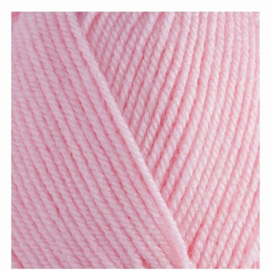 Acrylic Yarn * | Deals The Wi Women'S Institute Light Pink Premium Acrylic Yarn 100G