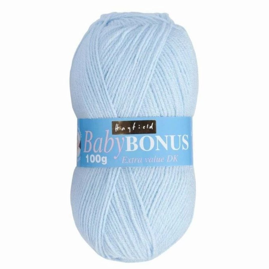 Acrylic Yarn * | Cheapest Hayfield Baby Blue Baby Bonus Dk Yarn 100G (854)