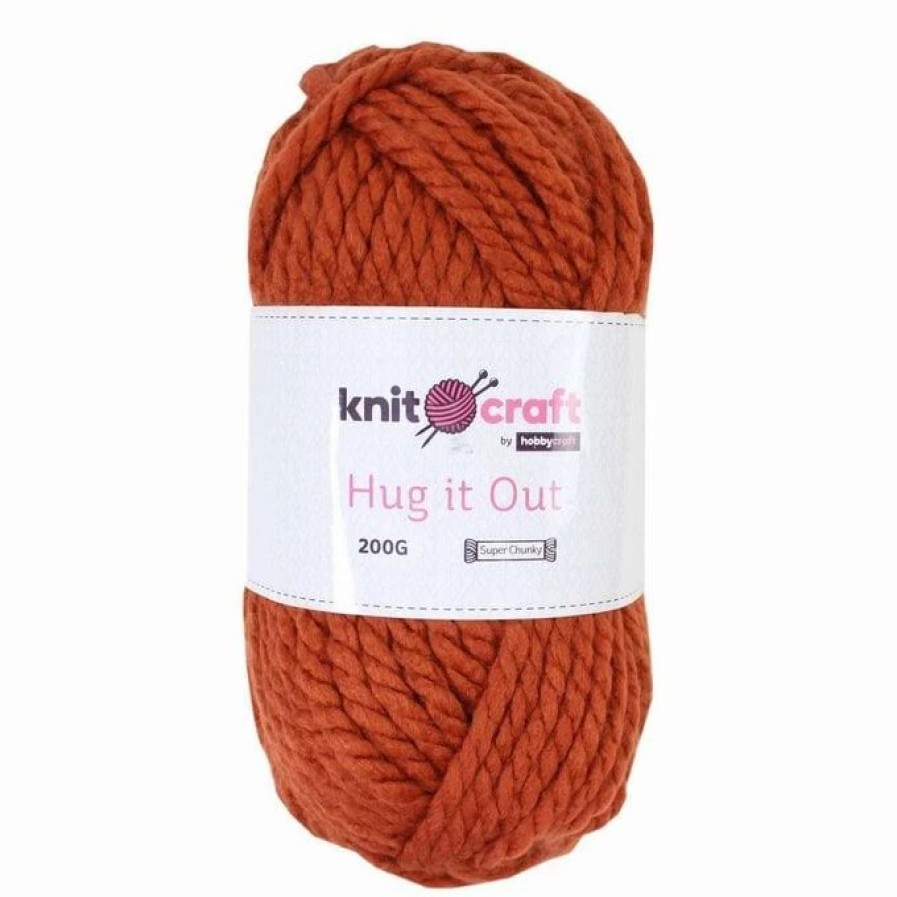 Acrylic Yarn * | Best Reviews Of Knitcraft Paprika Hug It Out Yarn 200G