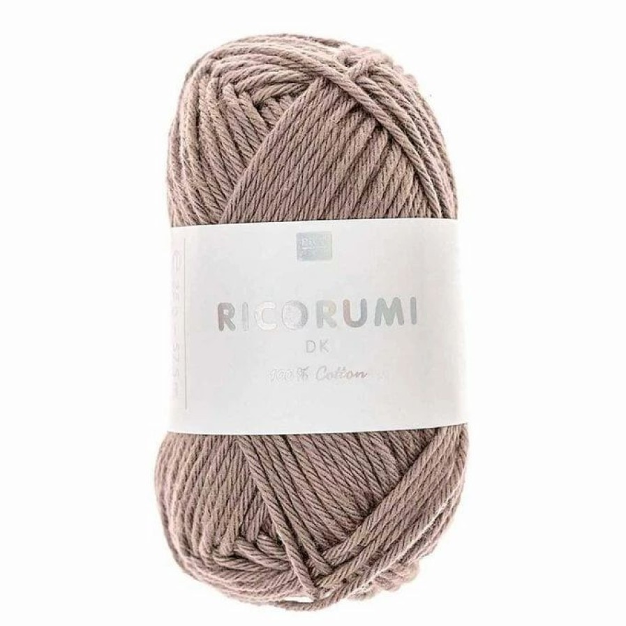 Cotton Yarn * | Wholesale Rico Design Rico Wood Ricorumi Dk Yarn 25G