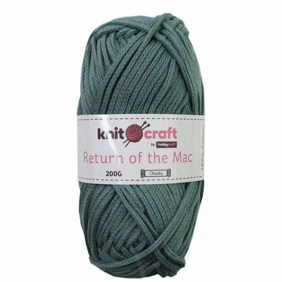 Chunky Yarn * | Cheap Knitcraft Sage Return Of The Mac Yarn 200G