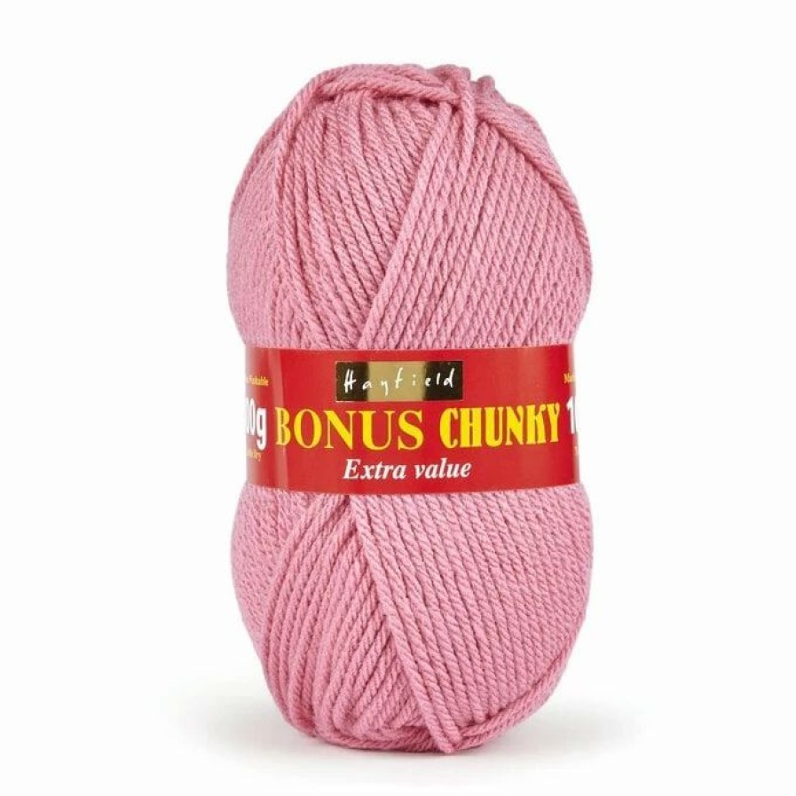 Chunky Yarn * | Best Reviews Of Hayfield Deep Rose Bonus Chunky Yarn 100G (616)