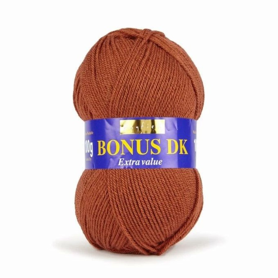 Acrylic Yarn * | Outlet Hayfield Russet Bonus Dk Yarn 100G (557)