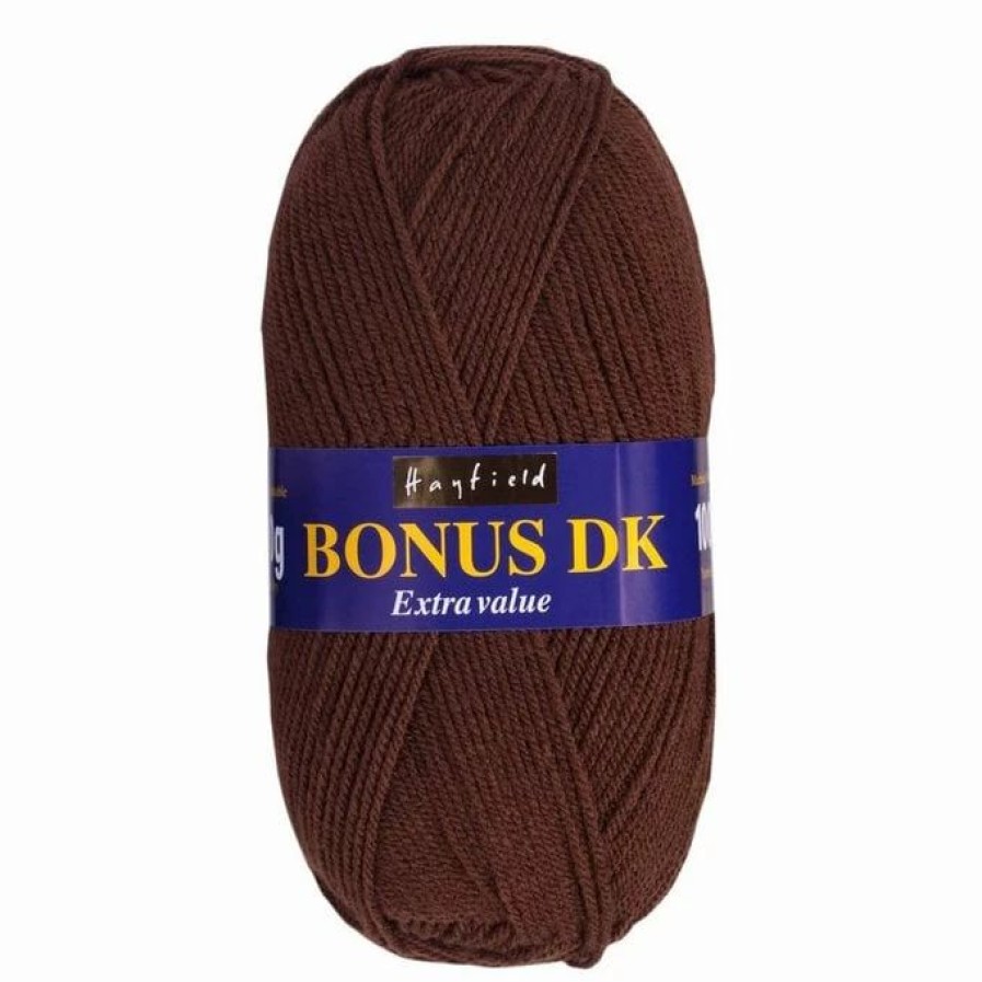 Acrylic Yarn * | Coupon Hayfield Chocolate Bonus Dk Yarn 100G (947)