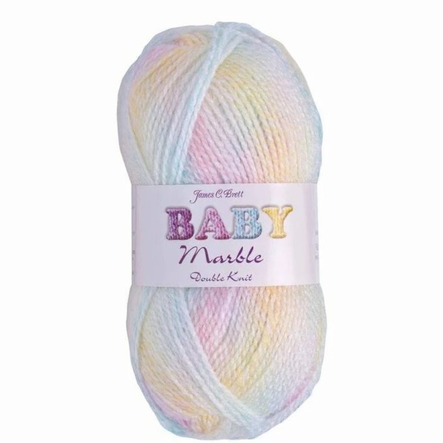 Acrylic Yarn * | Flash Sale James C Brett Bm2 Baby Marble Dk Yarn 100 G