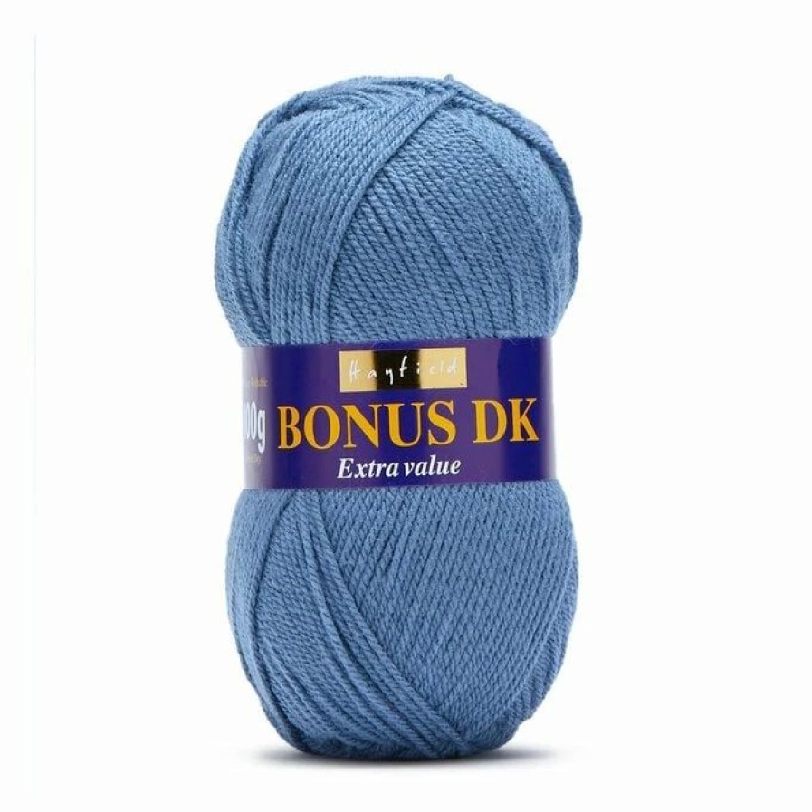 Acrylic Yarn * | Cheapest Hayfield Ocean Blue Bonus Dk Yarn 100G (609)