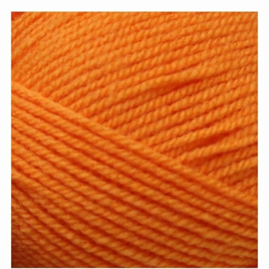 Acrylic Yarn * | Budget The Wi Women'S Institute Orange Premium Acrylic Yarn 100G